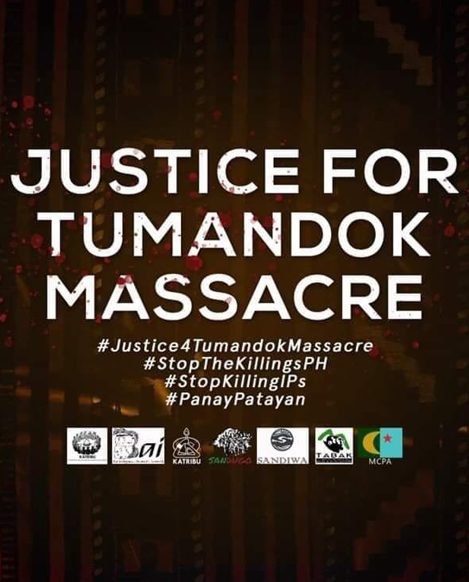 Justice for Tumandok Massacre