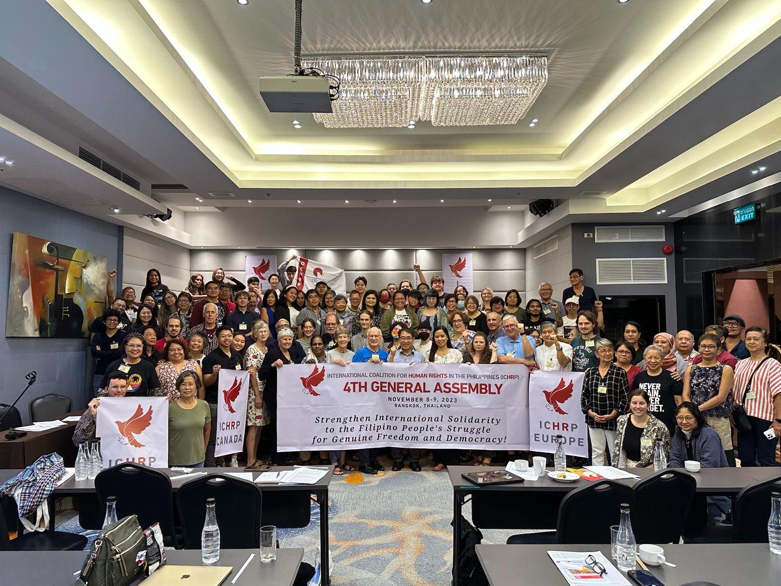 ICHRP 4th GA Assembly: The Peace We Want! A Global Conference on the US Counterinsurgency Strategy and its Impacts on the Filipino People’s Aspiration for Just and Lasting Peace!