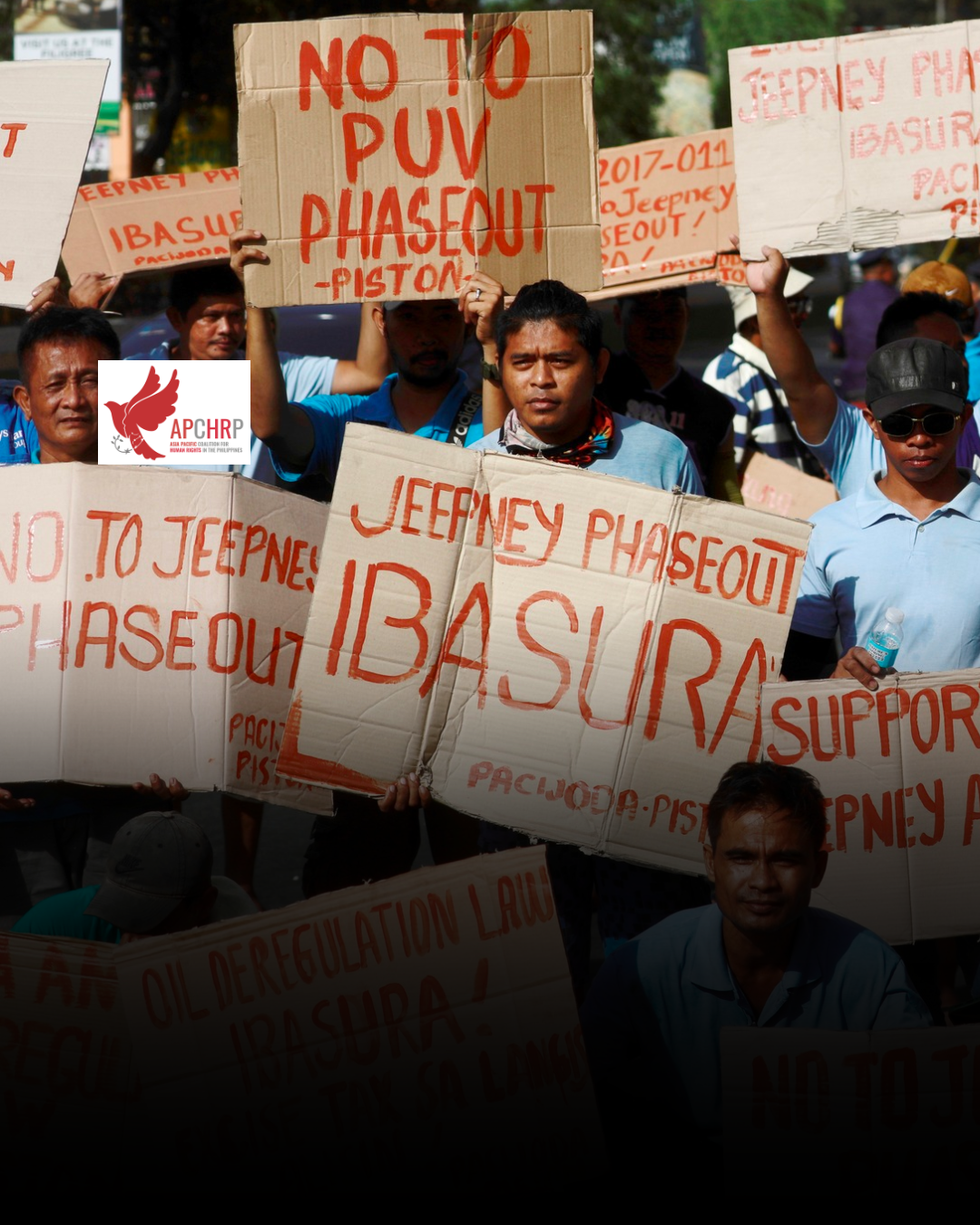 SUPPORT THE NATIONWIDE JEEPNEY STRIKE! FIGHT FOR A PRO-PEOPLE JEEPNEY MODERNIZATION AND RESIST THE JEEPNEY PHASEOUT!