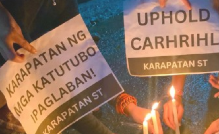 AFP MUST ADHERE TO THE RULES OF WAR! UPHOLD INTERNATIONAL HUMANITARIAN LAW! UPHOLD COMPREHENSIVE AGREEMENT ON HUMAN RIGHTS AND INTERNATIONAL HUMANITARIAN LAW! JUSTICE FOR MARIFE GAYADAN! DEFEND MINDORO!