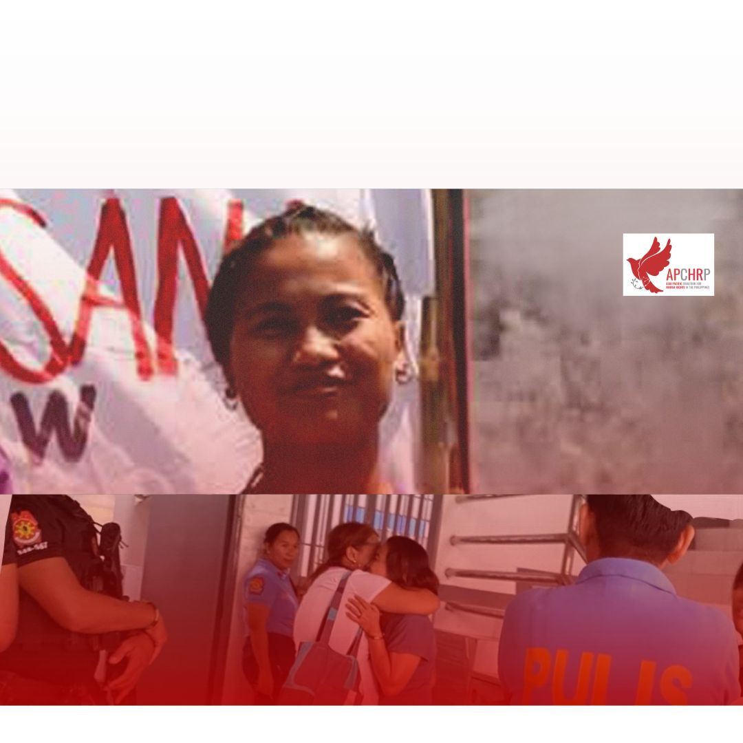 APCHRP: Stop the persecution of progressive campaigners! Free Pauline Joy Banjawan!
