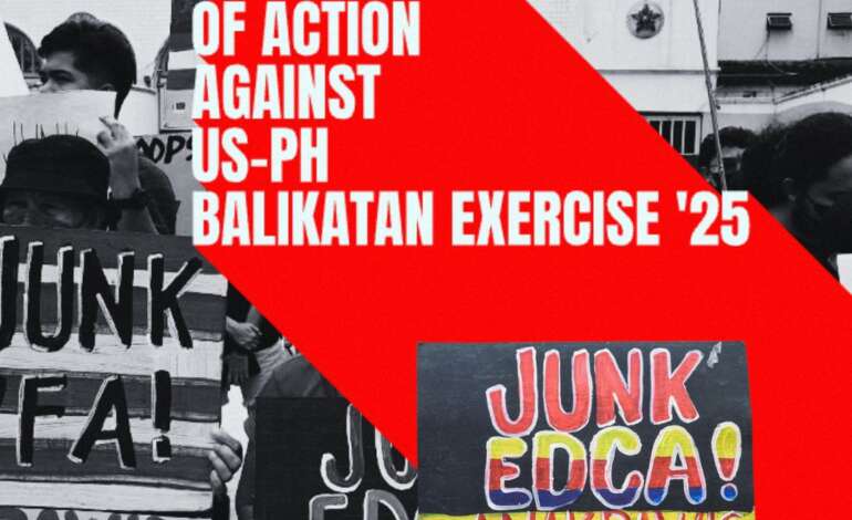Global day of Action Against U.S.-PH Balikatan Exercises 2025