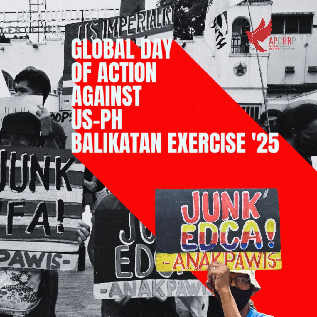Global day of Action Against U.S.-PH Balikatan Exercises 2025