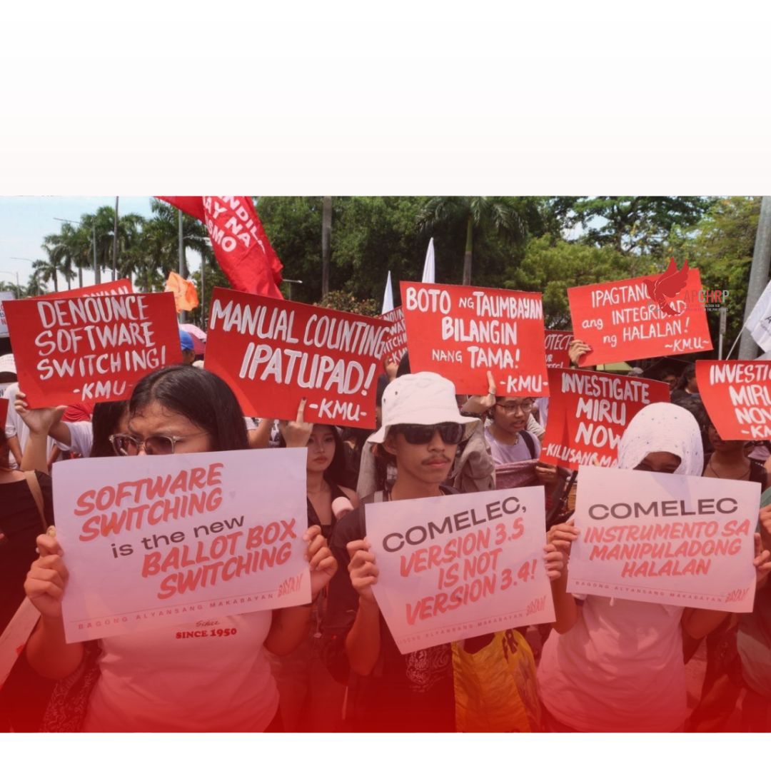 APCHRP Condemns Widespread Irregularities and Systemic Failures in the 2025 Philippine Midterm Elections