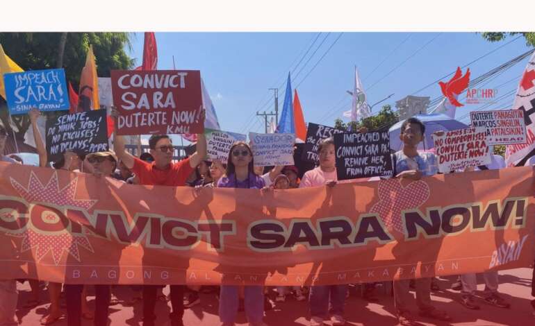 APCHRP in Support of the Filipino People’s Call: Expedite Sara Duterte’s Impeachment Trial