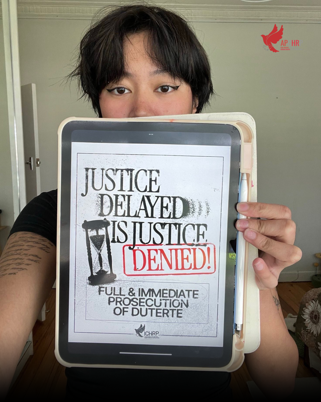 Today marks ICHRP’s Global Day of Action for Full Accountability for Duterte! ✊🏽