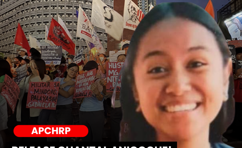 RELEASE CHANTAL ANICOCHE!