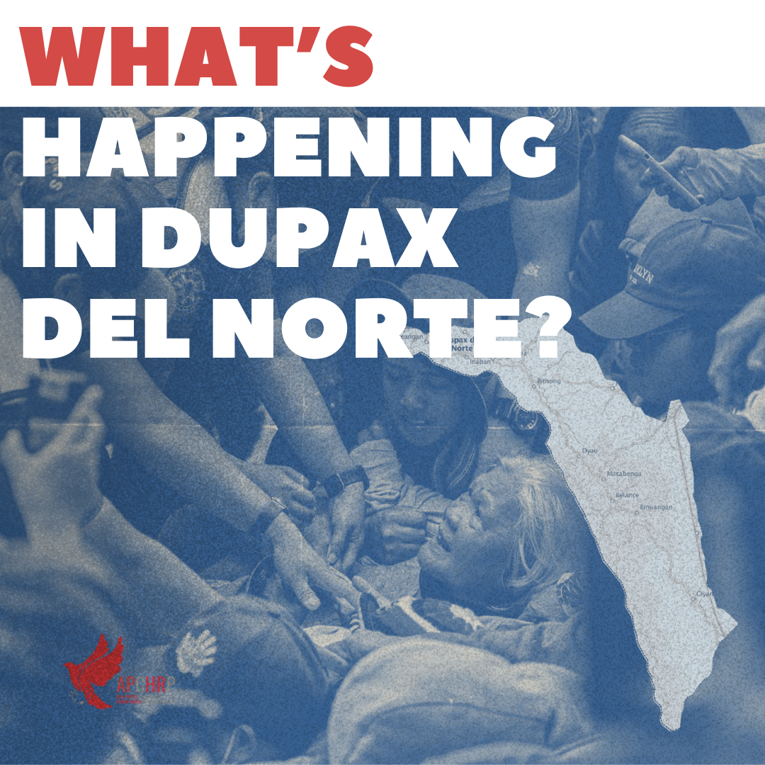 WHAT’S HAPPENING IN DUPAX DEL NORTE?