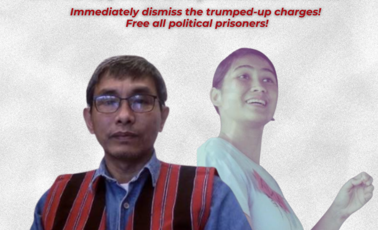 Stop the political persecution of Cordilleran activists, peace and justice advocates!