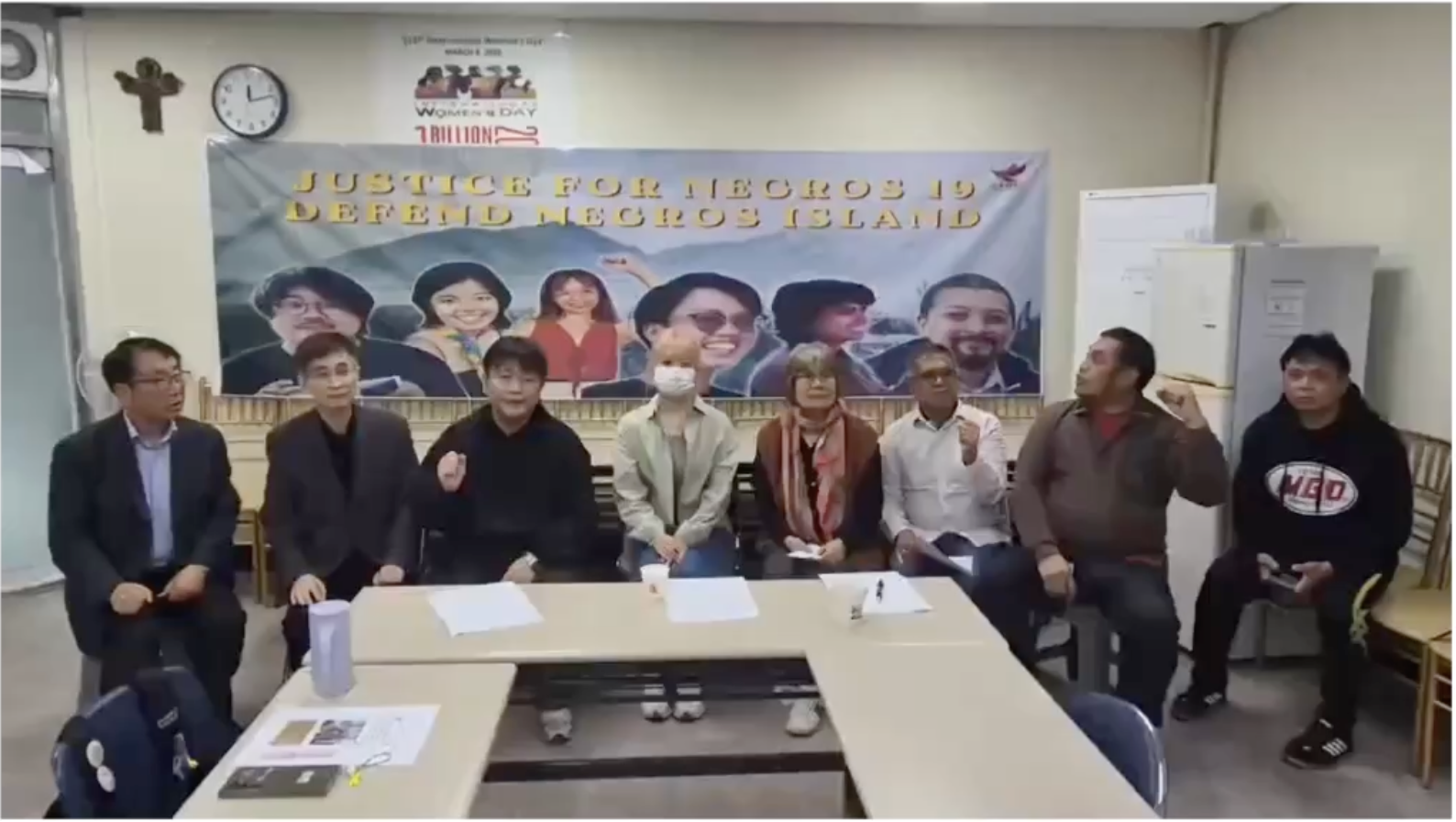 The Philippine Network for Human Rights, South Korea, joins the National Day of Mourning and Rage in demanding justice for the 19 victims of the massacre carried out by the mercenary 79th Infantry Battalion of the Philippine Army in Brgy. Salamanca, Toboso, Negros Occidental.