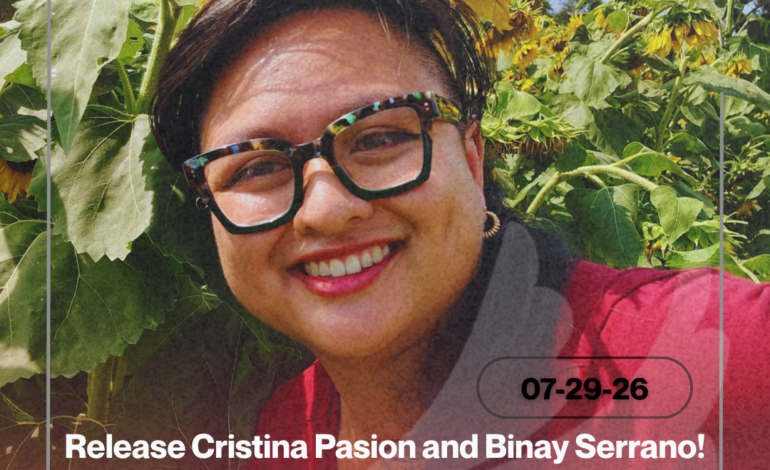 Release Cristina Pasion and Binay Serrano! Uphold International Humanitarian Law