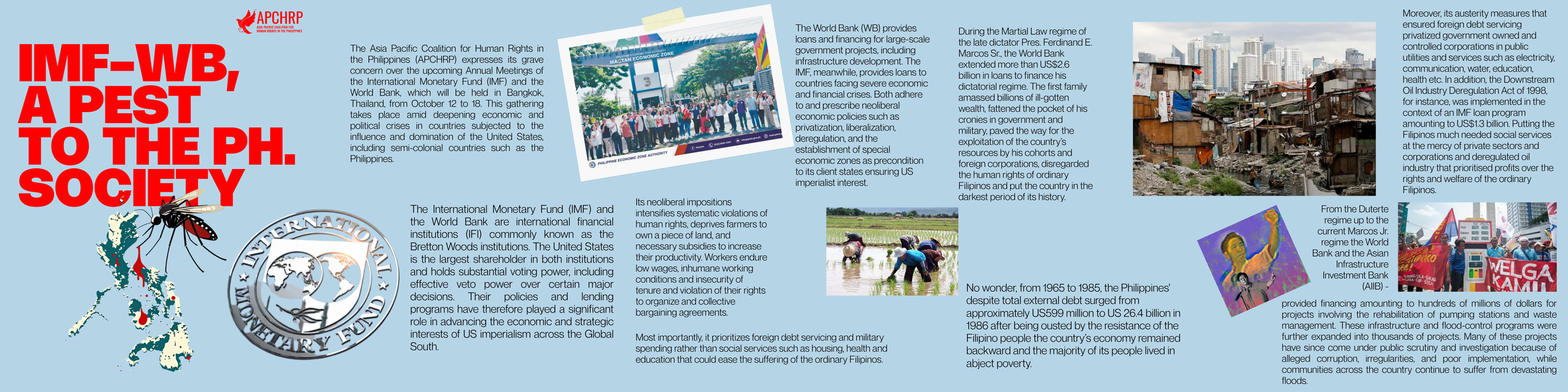 IMF-World Bank a Pest to the Philippine Society